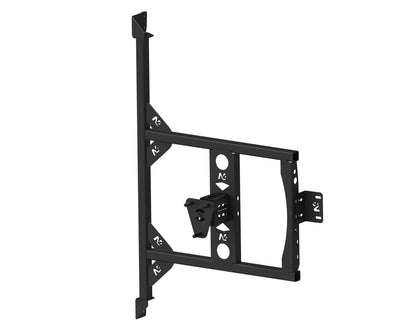 Porte roue de secours en inox sur porte arrière gauche Fiat Ducato Campeo N4-Offroad - Fiat Ducato 2006+