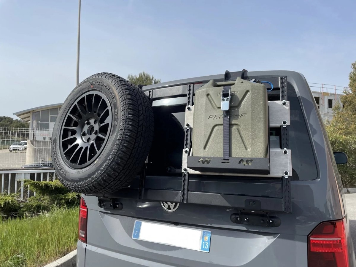 Porte-Roue N4-Offroad Volkswagen T6 | Modulable & Robuste - VW Transporter T6