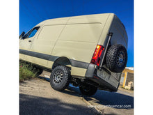 Porte roue sur porte arrière gauche Sprinter III après 2018 INOX N4-Offroad - Mercedes Sprinter 2018+