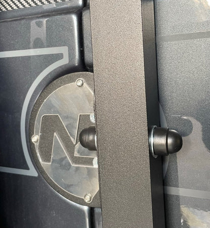 Porte tout en aluminium sur porte arrière droite pour Mercedes Sprinter W907 N4-Offroad - Mercedes Sprinter 2006-2018