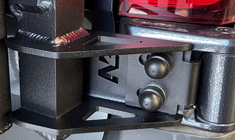 Porte tout en aluminium sur porte arrière droite pour Mercedes Sprinter W907 N4-Offroad - Mercedes Sprinter 2006-2018
