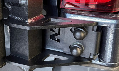 Porte tout en aluminium sur porte arrière droite pour Mercedes Sprinter W907 N4-Offroad - Mercedes Sprinter 2006-2018