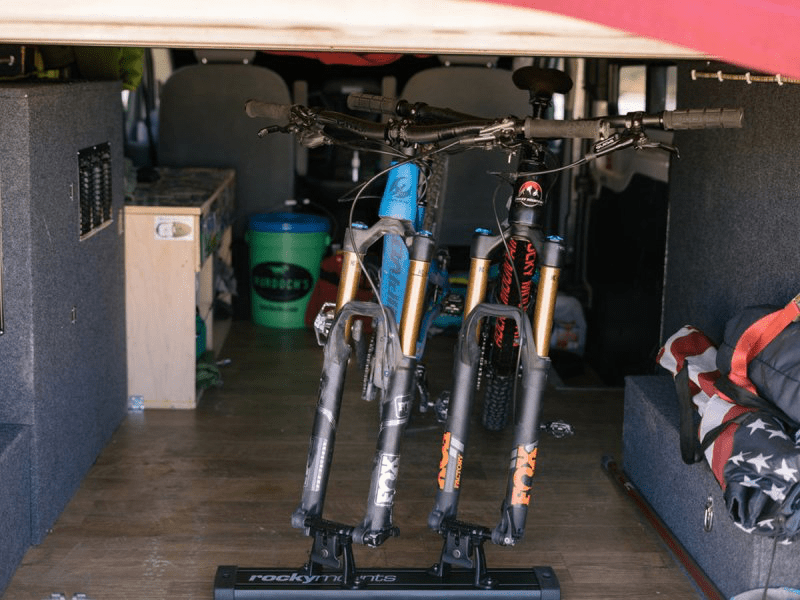 Rail de fixation vélo VanTrack 24" ROCKY MOUNTS - BYD Shark 2024+