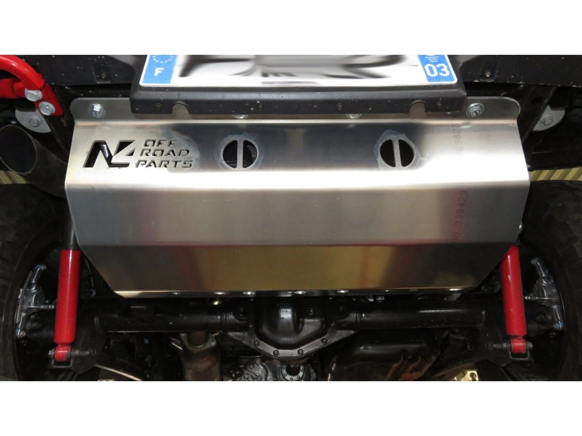 Blindage AD Blue et Silencieux N4 - Aluminium 6mm - Jeep Wrangler JL 2.2L - Jeep JL