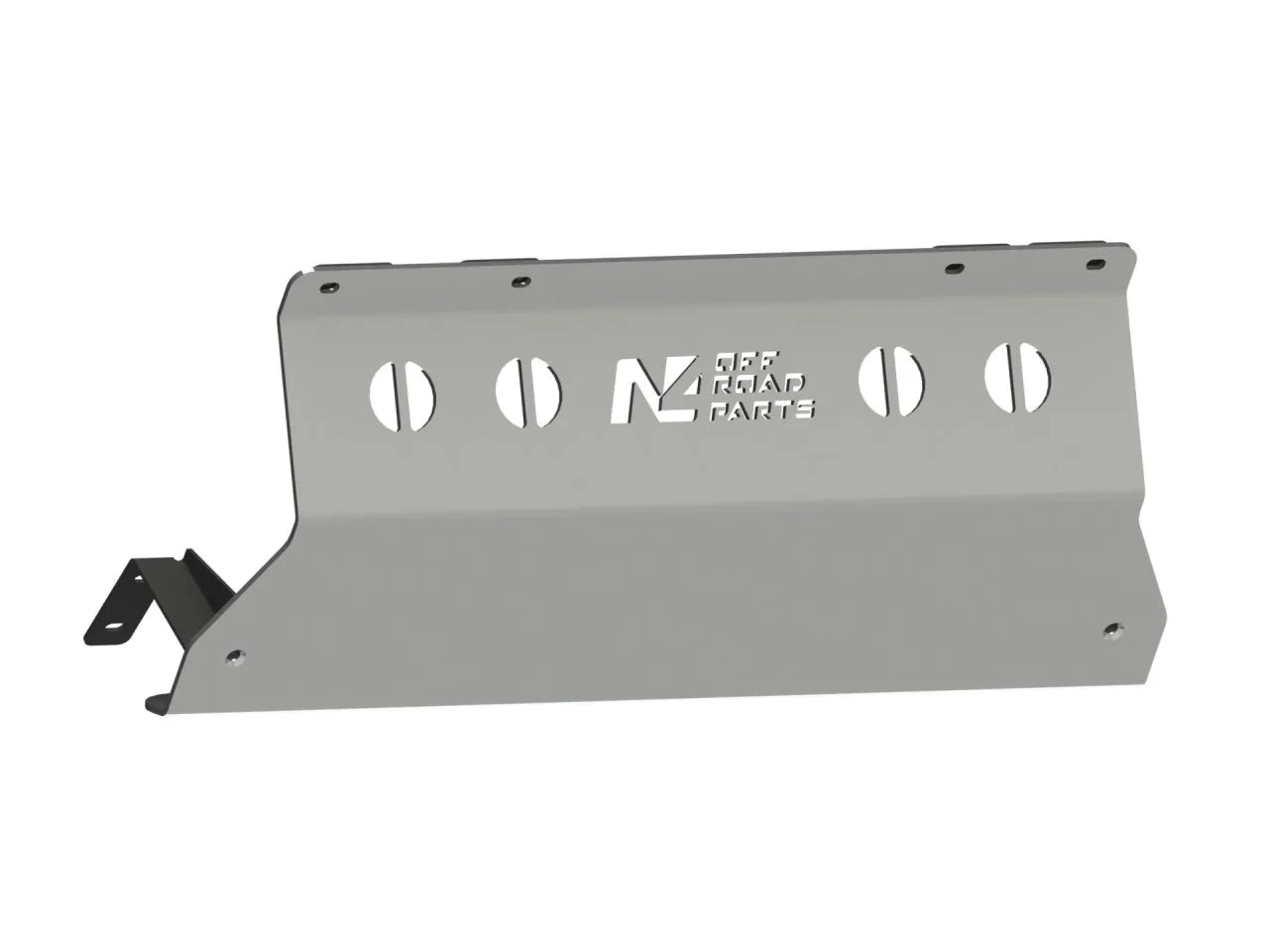 Blindage Arrière Silencieux 6mm Aluminium Jeep Wrangler JL | N4 Offroad - Jeep JL