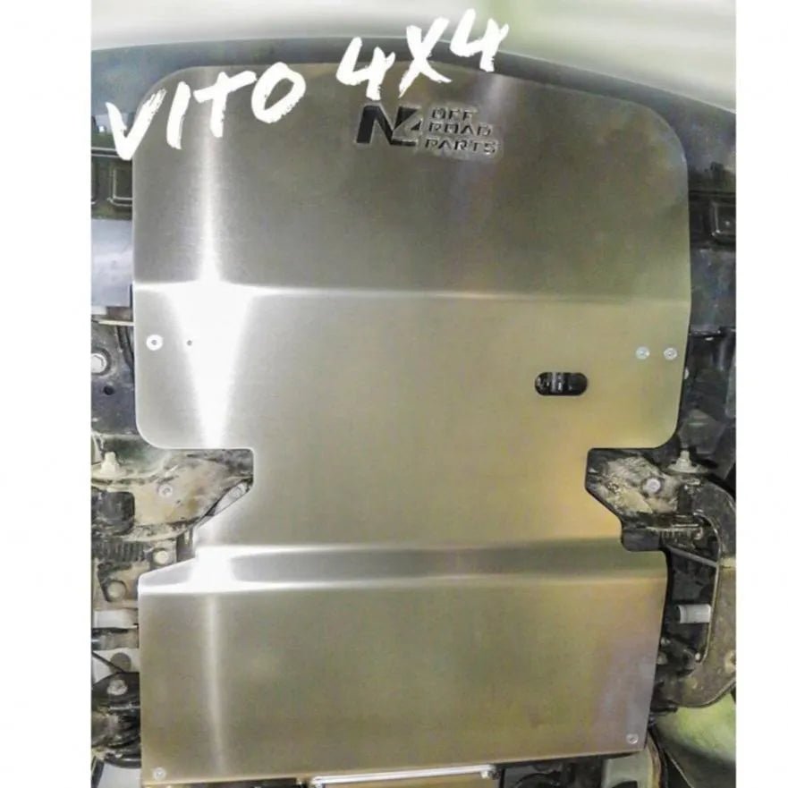 Blindage Avant Aluminium 6mm N4 Offroad - Mercedes Vito 2014+ - Mercedes Vito