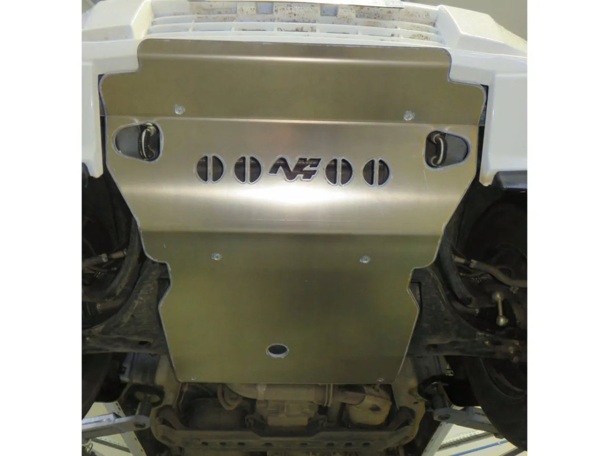 Blindage Avant N4 - Aluminium 8mm - Mitsubishi Pajero 2007-2018 - Mitsubishi Pajero 2011-Present