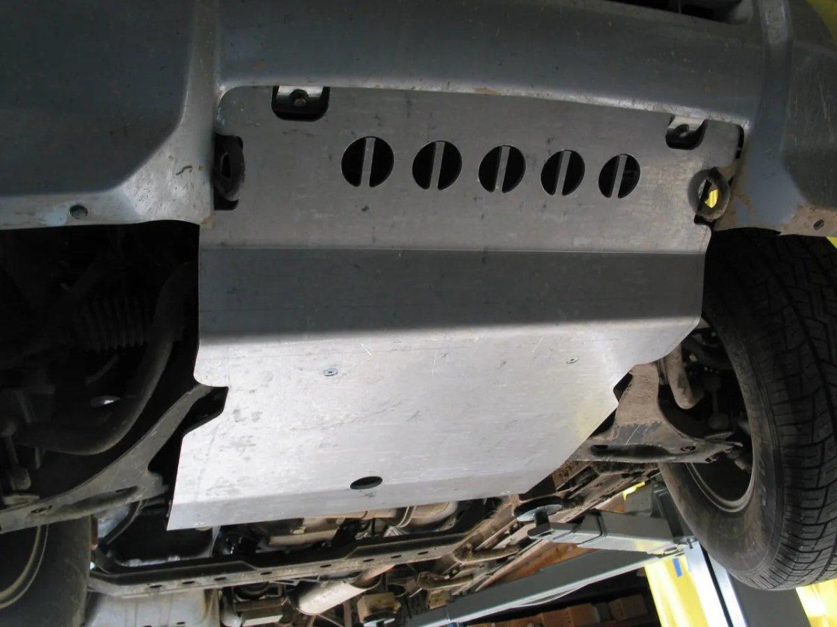 Blindage avant N4 - Pajero 2000-2007 - Aluminium 8mm - Mitsubishi Pajero 1996-2007