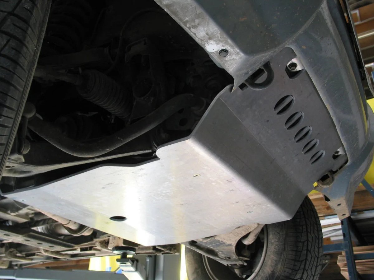 Blindage avant N4 - Pajero 2000-2007 - Aluminium 8mm - Mitsubishi Pajero 1996-2007