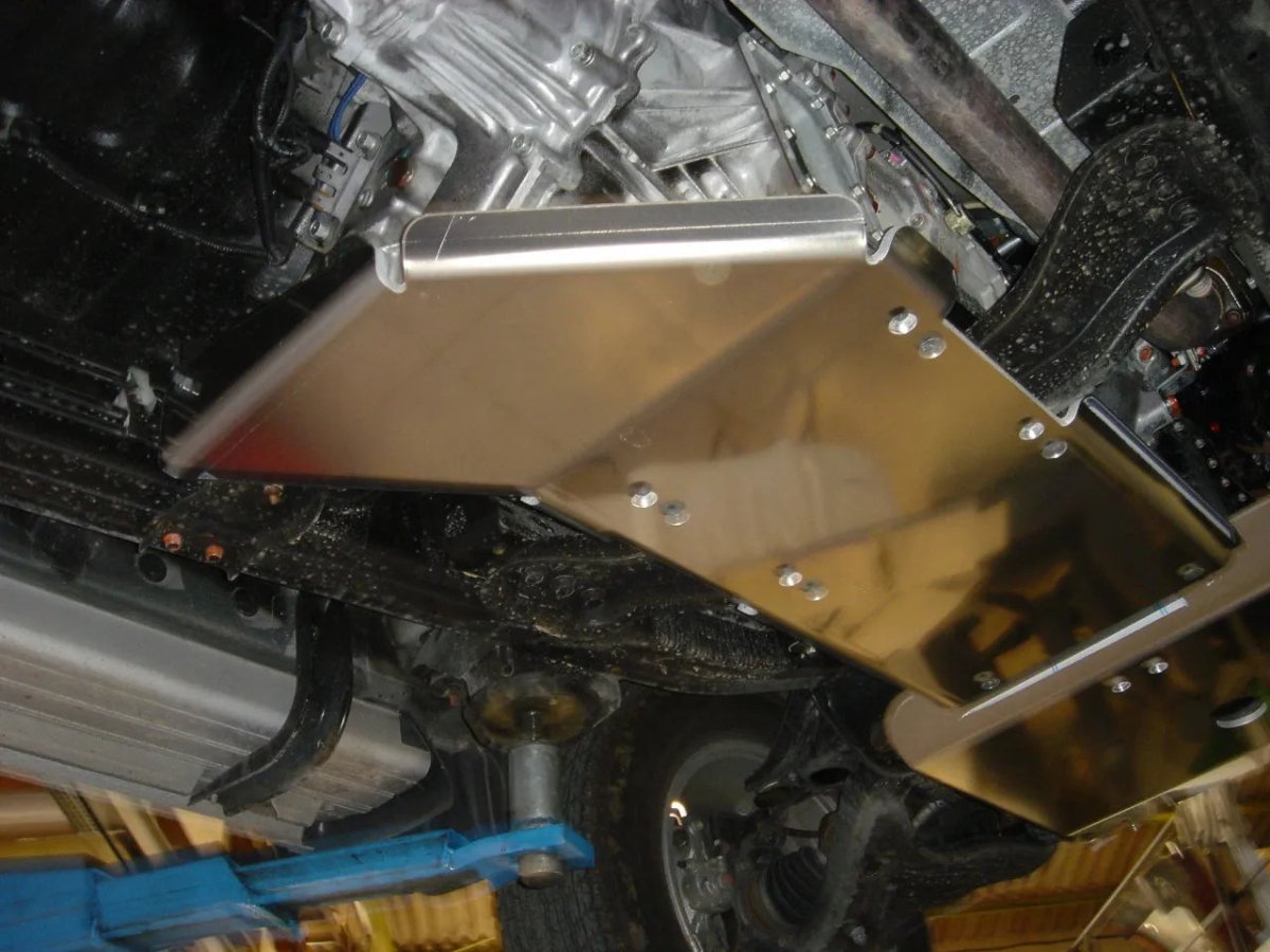 Blindage Boite de Vitesse & Transfert N4 - Aluminium 8mm - Mitsubishi L200 2005-15 - Mitsubishi L200 2005-2015