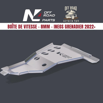 Blindage Boîte de Vitesses Ineos Grenadier 2023+ | Aluminium 8mm - N4-Offroad - INEOS Grenadier