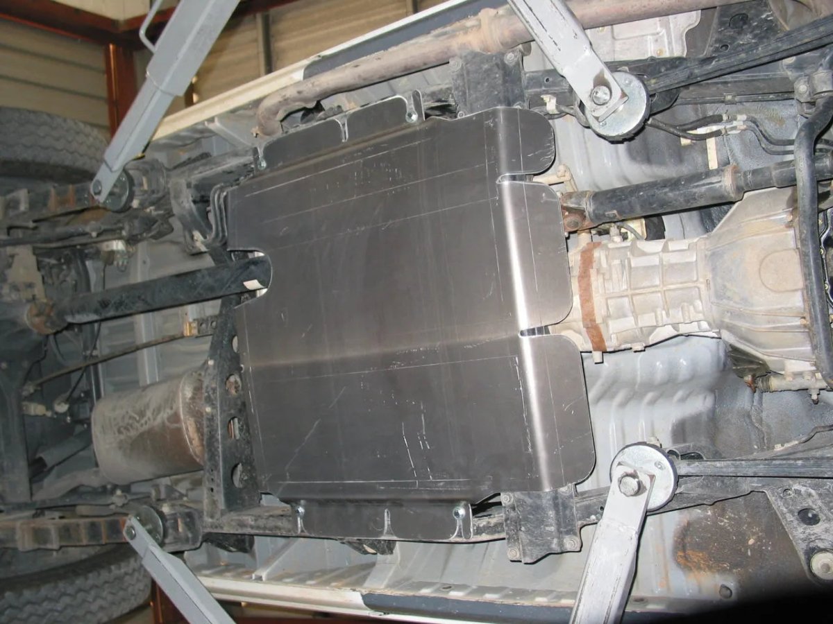Blindage Boite Transfert et Réservoir - Alu 8mm - Toyota Land Cruiser 76/78/79 - Toyota 70 Series