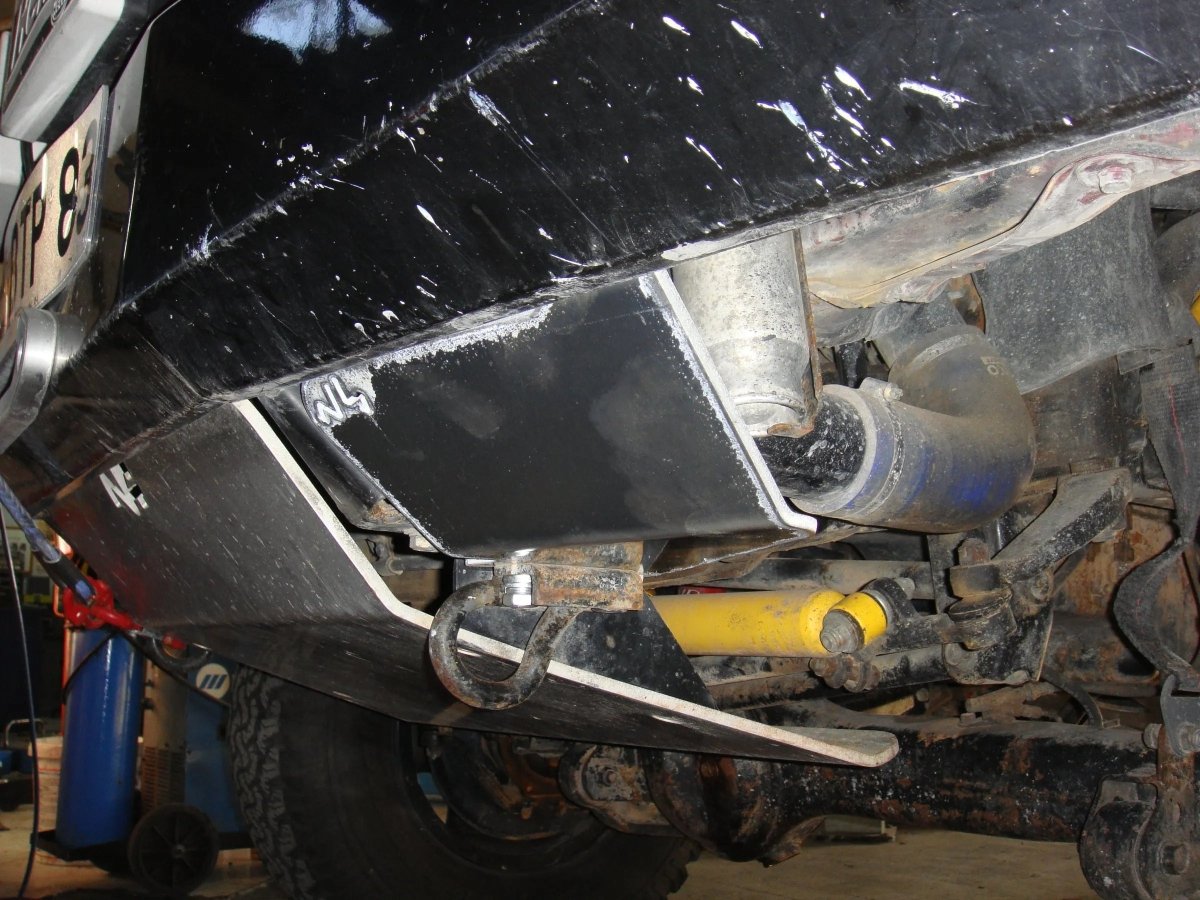 Blindage Bonbonne Clim Land Cruiser 80 - Alu N4 Offroad - Toyota HDJ80