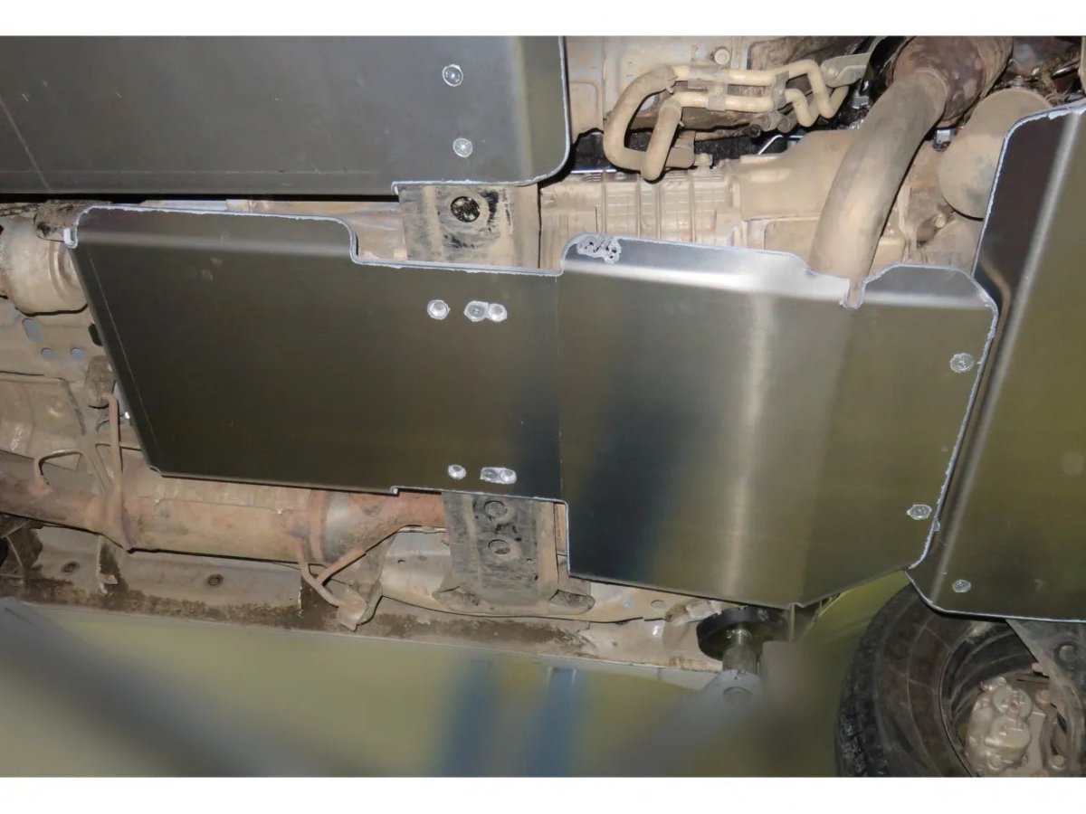 Blindage BV & Transfert 8mm N4 - Pajero 2000+ Aluminium - Mitsubishi Pajero 1996-2007