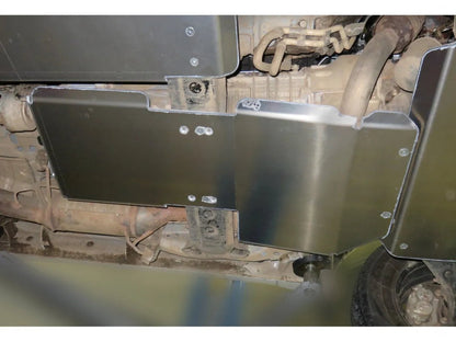 Blindage BV & Transfert 8mm N4 - Pajero 2000+ Aluminium - Mitsubishi Pajero 1996-2007