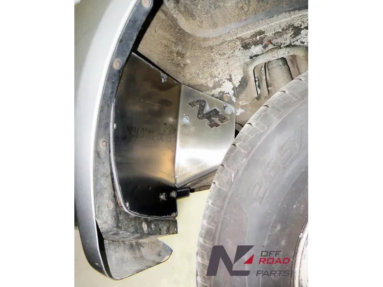 Blindage Climatisation Alu N4 Offroad 8mm Pajero 2000+ - Mitsubishi Pajero 1996-2007