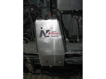 Blindage Nez de Pont 8mm Aluminium - Toyota LC 80/100/105 - Toyota HDJ100