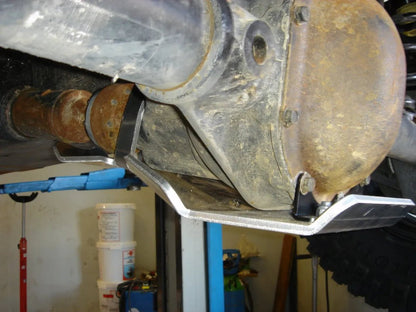 Blindage Nez de Pont Arrière Jeep Wrangler JK - Aluminium 8mm - Jeep JK