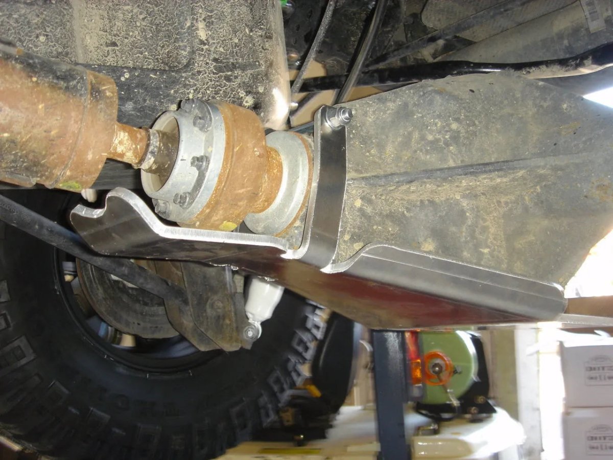 Blindage Nez de Pont Arrière Jeep Wrangler JK - Aluminium 8mm - Jeep JK