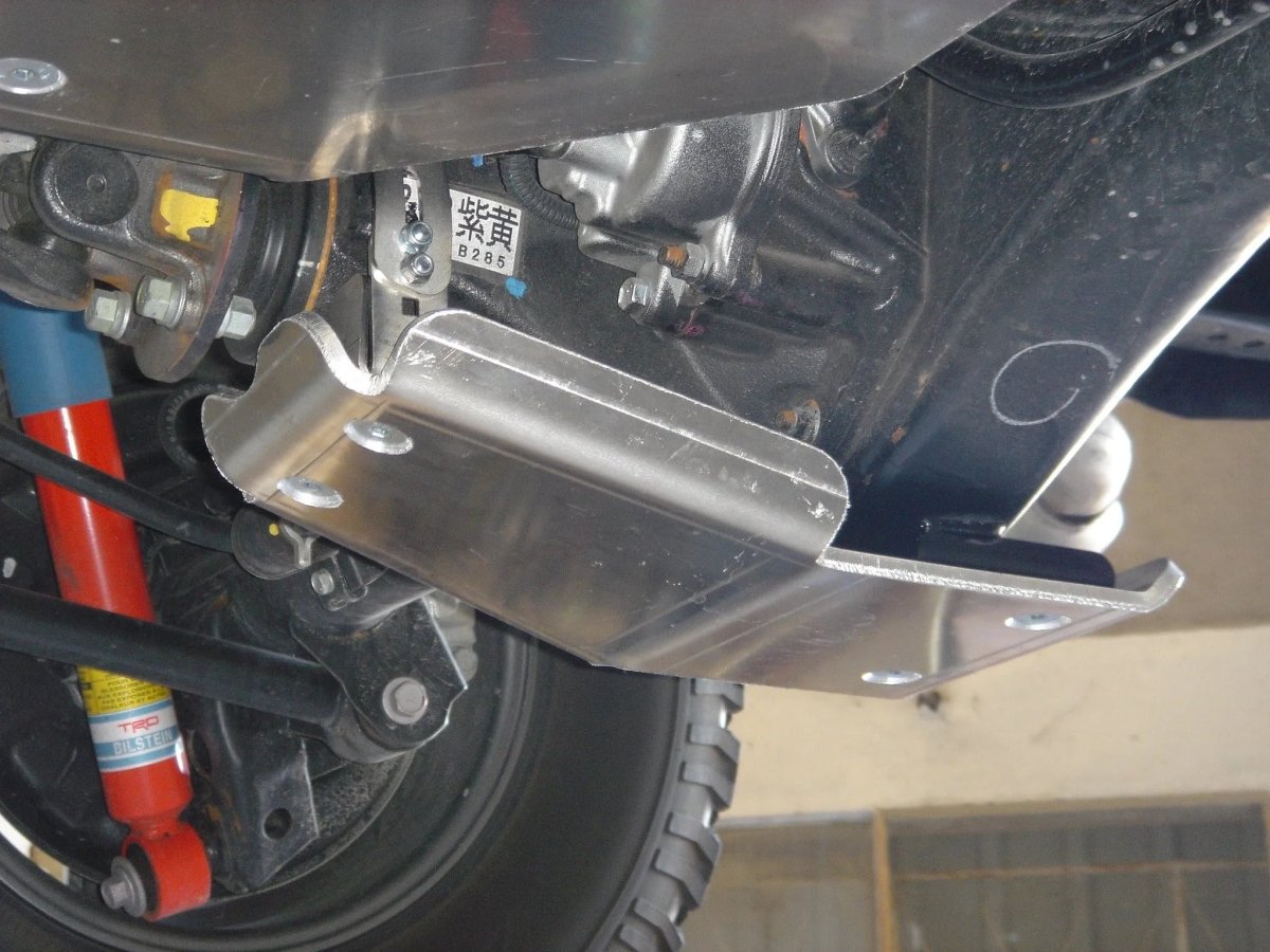 Blindage Nez de Pont N4 Offroad - Aluminium 8mm - L200 2005+ - Mitsubishi L200 2005-2015