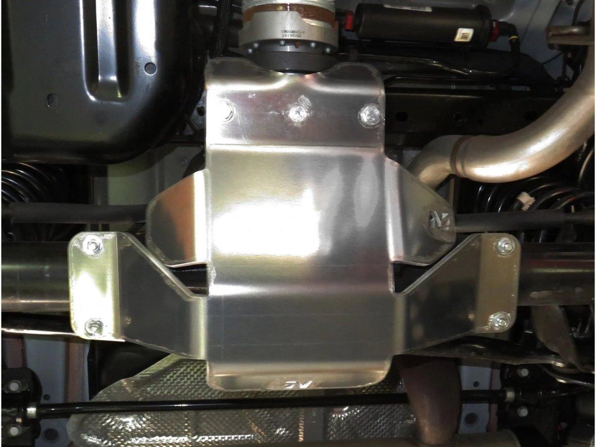 Blindage nez pont arrière 8mm Aluminium - Jeep Wrangler JL & JT - Jeep Gladiator JT