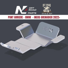 Blindage Pont Arrière N4-Offroad Ineos Grenadier - Aluminium 8mm - INEOS Grenadier