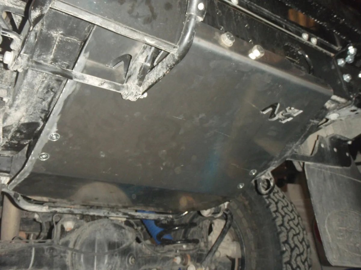 Blindage Réservoir 6mm Aluminium Land Rover Defender 110/130 - Defender 110