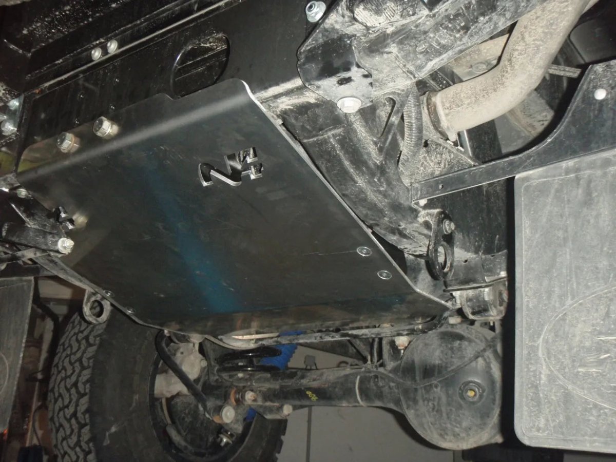 Blindage Réservoir 6mm Aluminium Land Rover Defender 110/130 - Defender 110