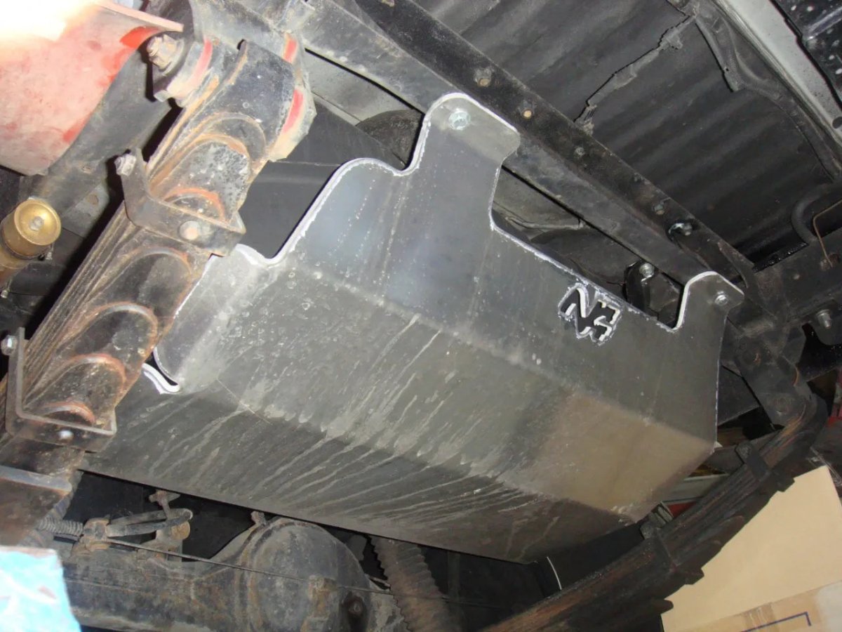 Blindage Réservoir Supplémentaire Toyota Land Cruiser 78/79 | Aluminium 6mm - N4 Offroad - Toyota Land Cruiser 78/79