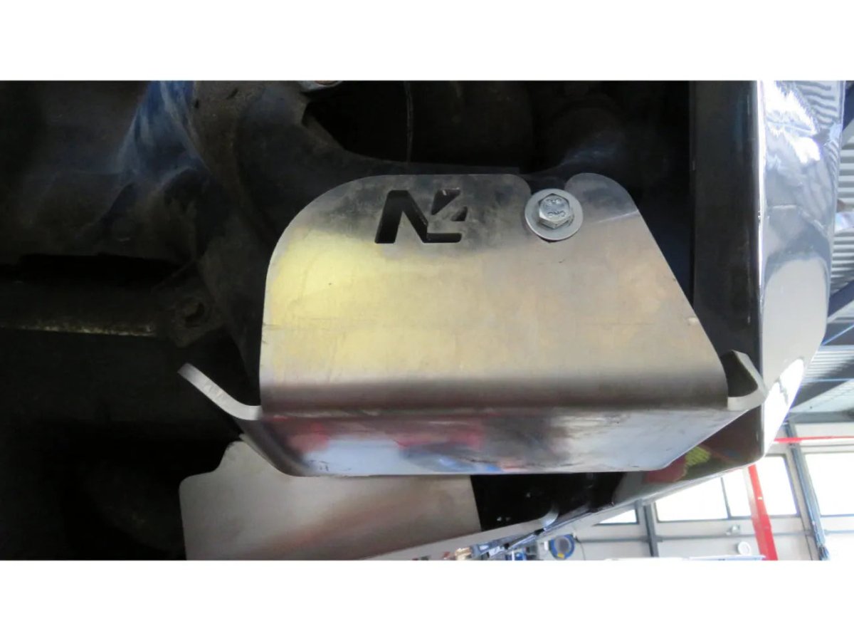 Blindage tubulures Intercooler N4 - Aluminium 6mm - Toyota HDJ100 - Toyota HDJ100