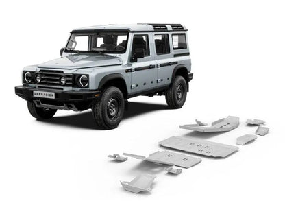Kit Protections INEOS GRENADIER 2023+ | RIVAL4X4 Aluminium 6mm - INEOS Grenadier