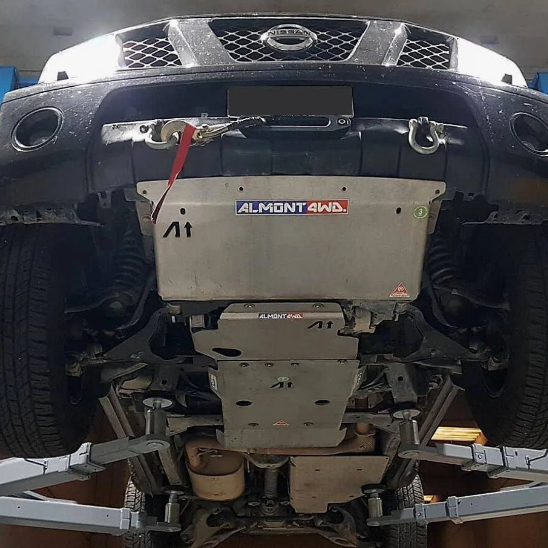 Protection Blocage de Differentiel Avant Almont4wd - Nissan Navara D40 2.5 DCI / Pathfinder R51 - Nissan Navara D40