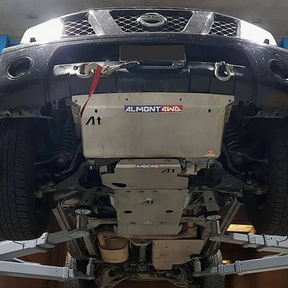 Protection Blocage de Differentiel Avant Almont4wd - Nissan Navara D40 2.5 DCI / Pathfinder R51 - Nissan Navara D40
