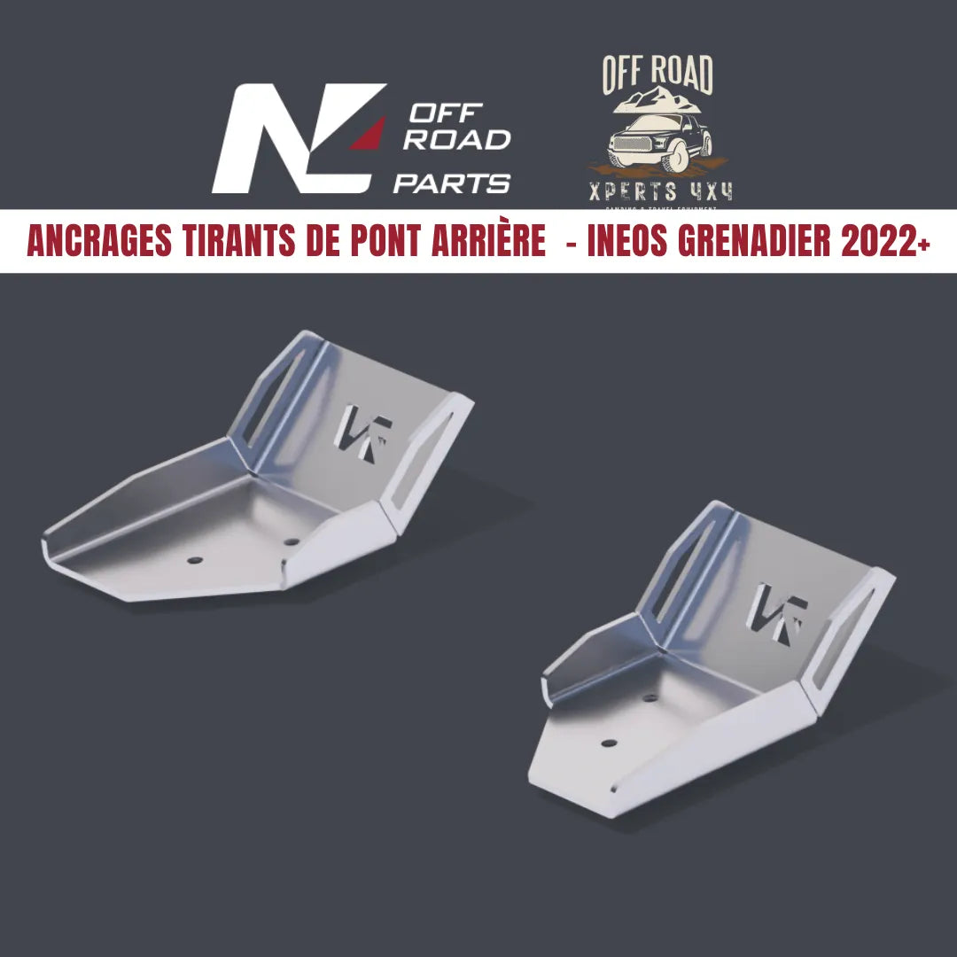 Protection Complète Ineos Grenadier 2022+ N4 Offroad - Pack Blindages Aluminium - INEOS Grenadier
