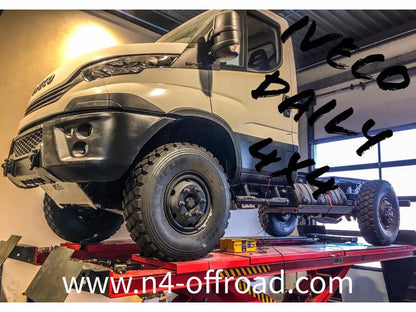 Ski de protection avant en aluminium de 10mm pour Iveco Daily 3 4x4 phase 2 après 2019 N4-Offroad - Iveco Daily