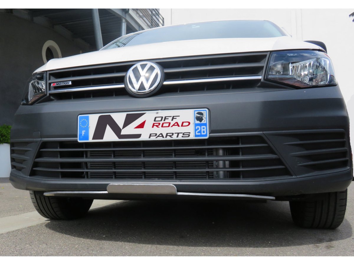 Ski de protection avant en aluminium de 6mm pour Volkswagen Caddy 4Motion 2015-2020 N4-Offroad -