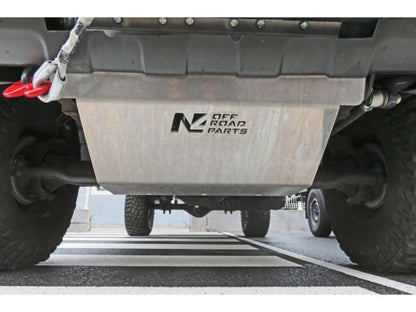 Ski de protection avant en aluminium de 8mm pour Iveco Daily 4x4 07/2014-10/2019 N4-Offroad - Iveco Daily