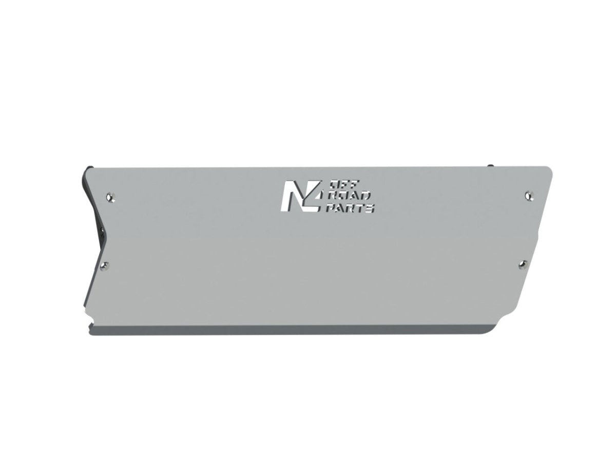 Ski de protection avant en aluminium de 8mm pour Jeep Wrangler JL et Gladiator avec pare chocs Warn N4-Offroad - Jeep JL