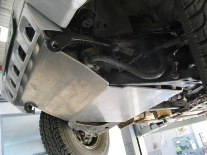 Ski de protection avant en aluminium de 8mm pour Mitsubishi Pajero V2 V4 1991-2003 N4-Offroad - Mitsubishi Pajero 1996-2007