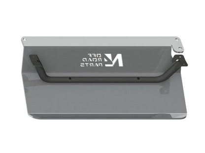 Ski de protection avant en aluminium de 8mm pour Nissan Patrol GR Y61 après 2003 N4-Offroad - Nissan Patrol Y61