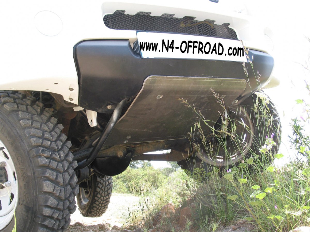 Ski de protection avant en aluminium de 8mm pour Suzuki Jimny DDIS N4-Offroad -