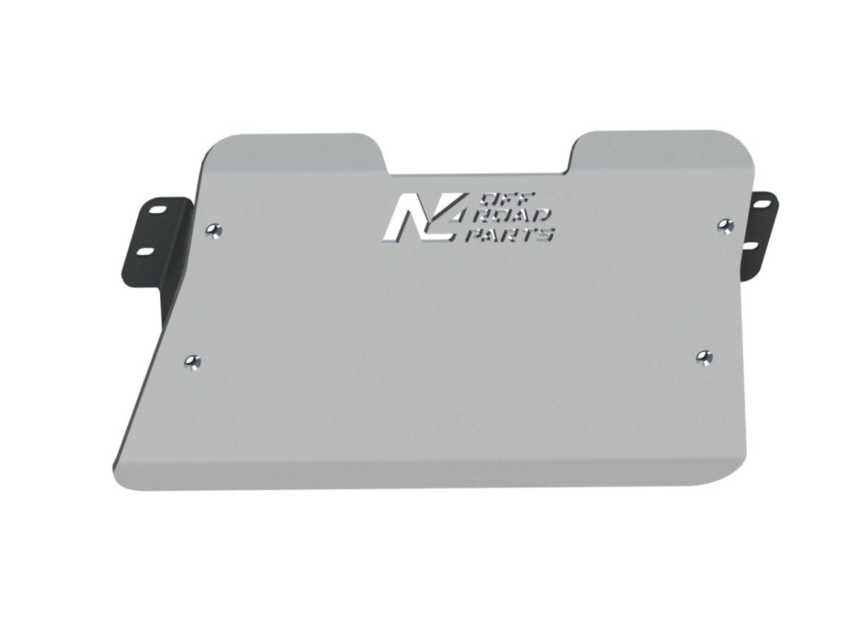Ski de protection avant en aluminium de 8mm pour Toyota HDJ80 avec treuil mécanique d'origine N4-Offroad - Toyota HDJ80