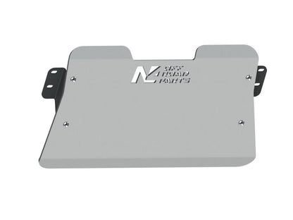 Ski de protection avant en aluminium de 8mm pour Toyota HDJ80 avec treuil mécanique d'origine N4-Offroad - Toyota HDJ80
