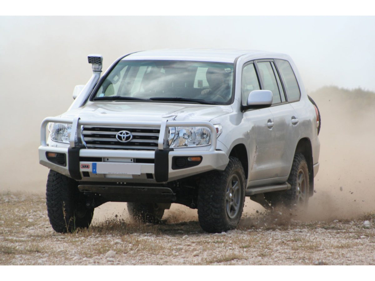 Ski de protection avant en aluminium de 8mm pour Toyota VDJ200 avec pare-chocs ARB N4-Offroad - Toyota LC200
