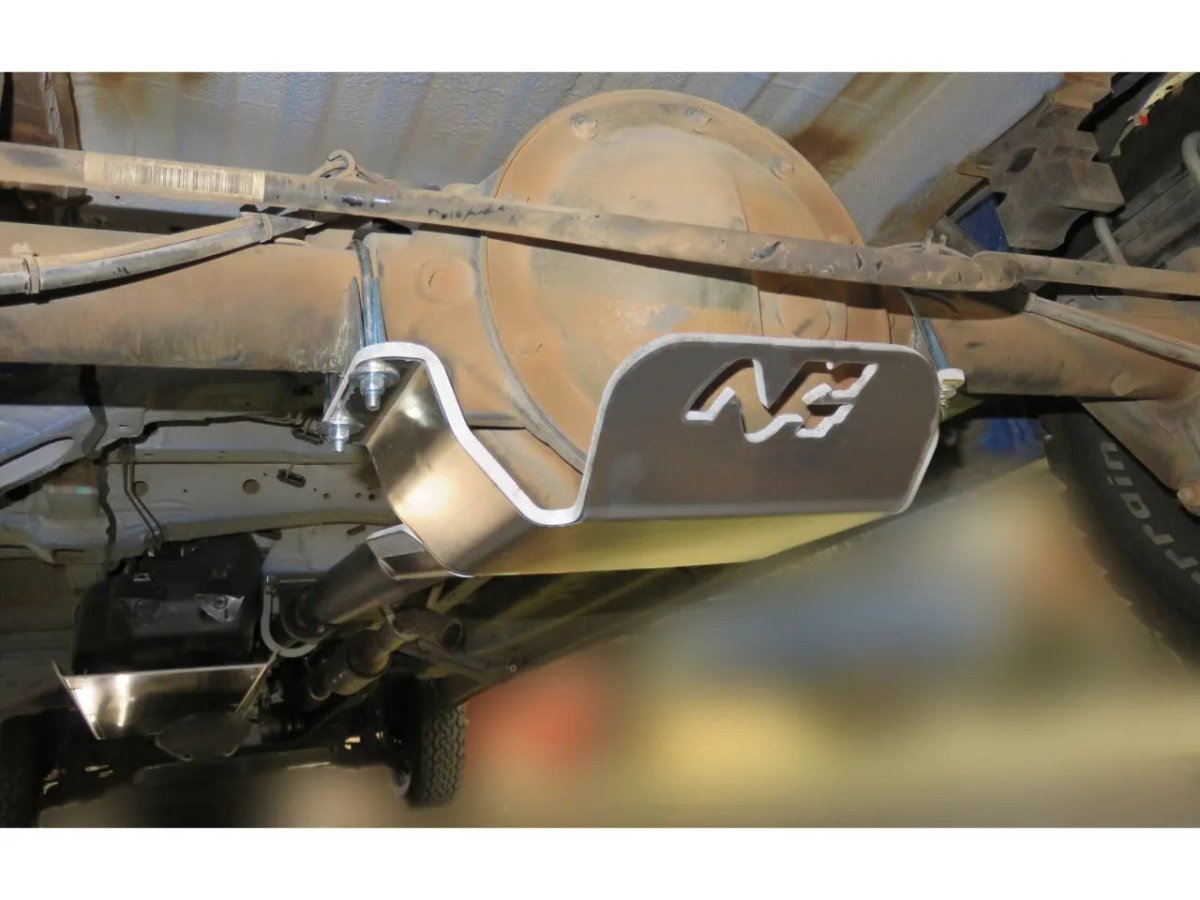 Ski de protection / Blindage nez de pont arrière N4 - Aluminium 8mm - Mercedes Sprinter 2006+ - Mercedes Sprinter 2006-2018