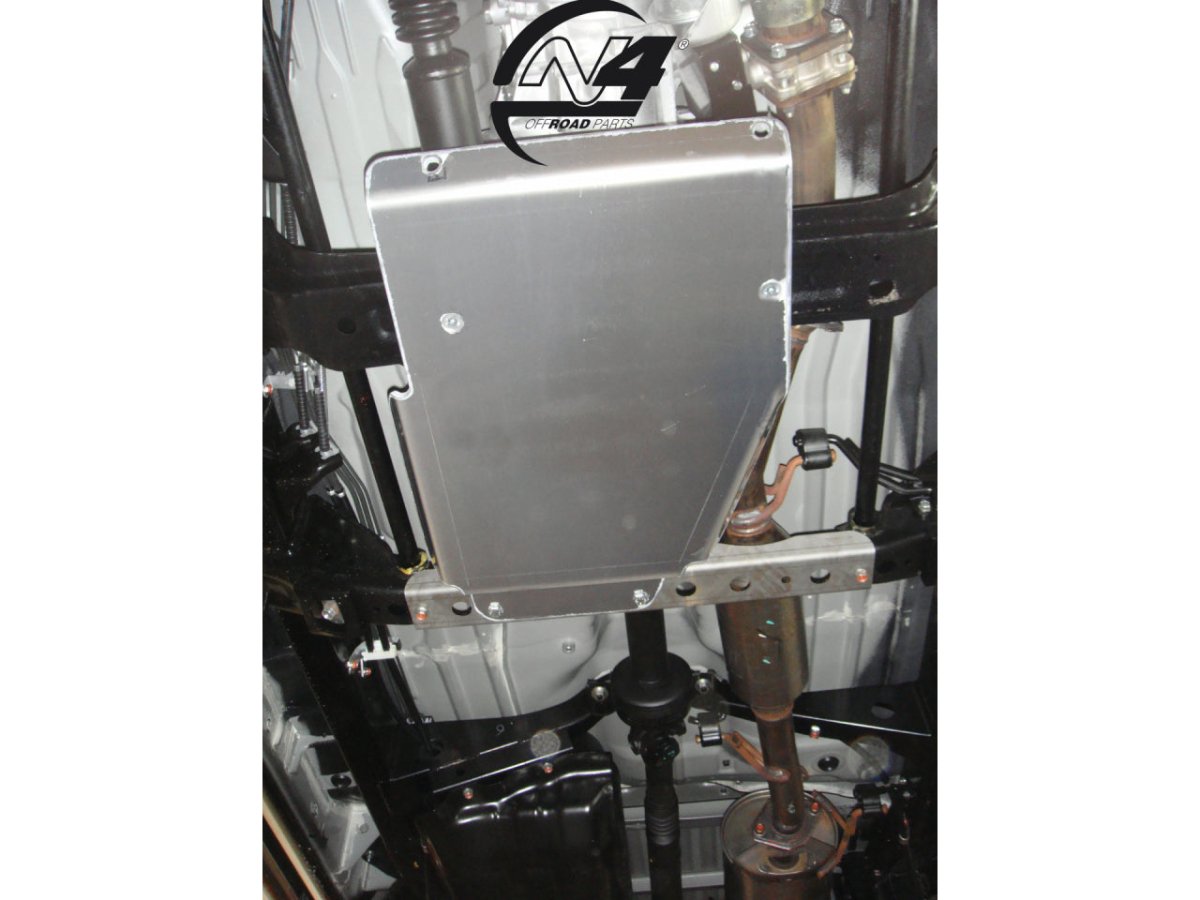 Ski de protection boîte de transfert en aluminium de 8mm pour Ford Ranger II et BT50 2006-2011 N4-Offroad - Ford Ranger 2012-2022