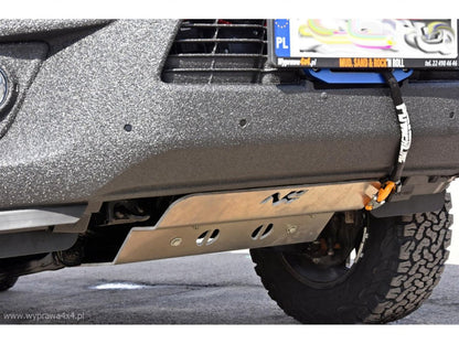 Ski de protection boîte de transfert en aluminium de 8mm pour Iveco Daily 4x4 07/2014-10/2019 N4-Offroad - Iveco Daily