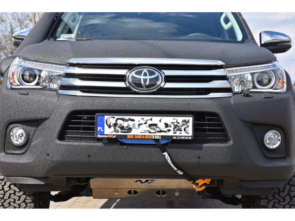 Ski de protection boîte de transfert en aluminium de 8mm pour Iveco Daily 4x4 07/2014-10/2019 N4-Offroad - Iveco Daily