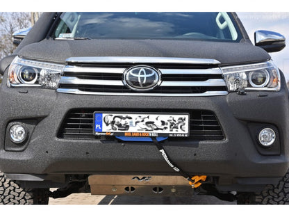 Ski de protection boîte de transfert en aluminium de 8mm pour Iveco Daily 4x4 07/2014-10/2019 N4-Offroad - Iveco Daily