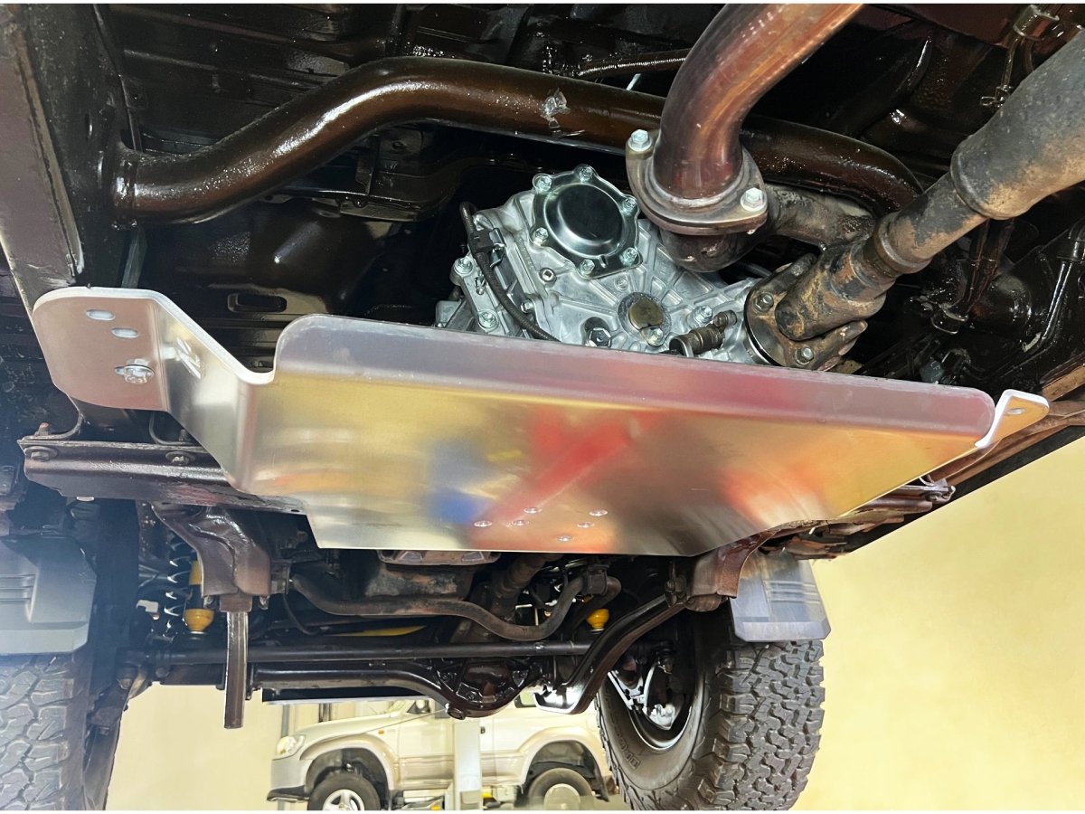 Ski de protection boîte de transfert en aluminium de 8mm pour Toyota GRJ71 HZJ71 HZJ74 N4-Offroad - Toyota 70 Series